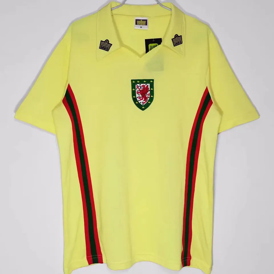 1976/79 Wales Visitante Versión Fan Selecciones Retro