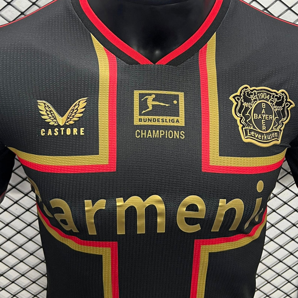 Jersey 2024/25 Leverkusen Champion Especial Manga corta Versión Jugador