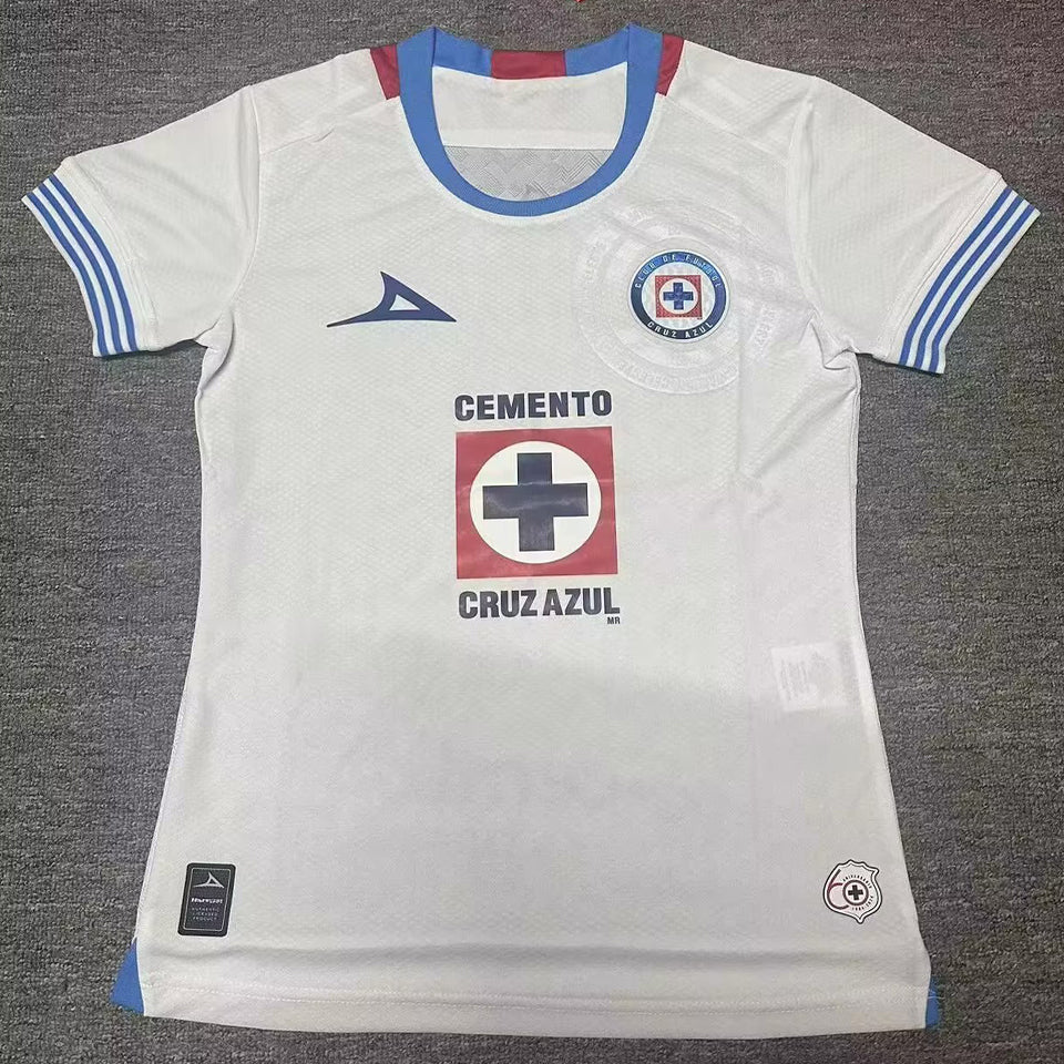 Jersey 2024/25 Cruz Azul Visitante Manga corta Mujer