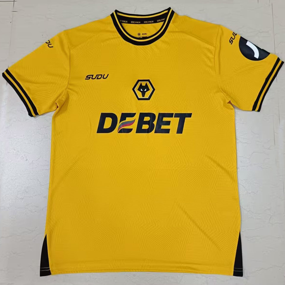 Jersey 2024/25 Wolves Local Manga corta Versión Fan
