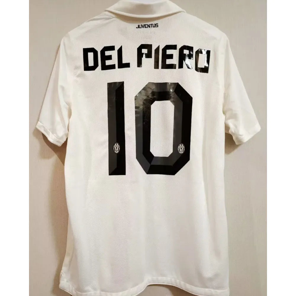 Jersey 2010/11 Juventus Visitante Manga corta Retro