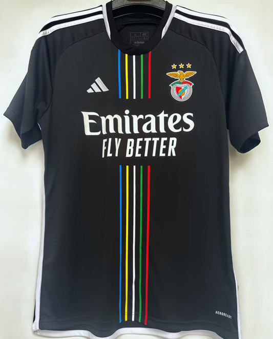 Jersey 2023/24 Benfica Visitante Manga corta Versión Fan