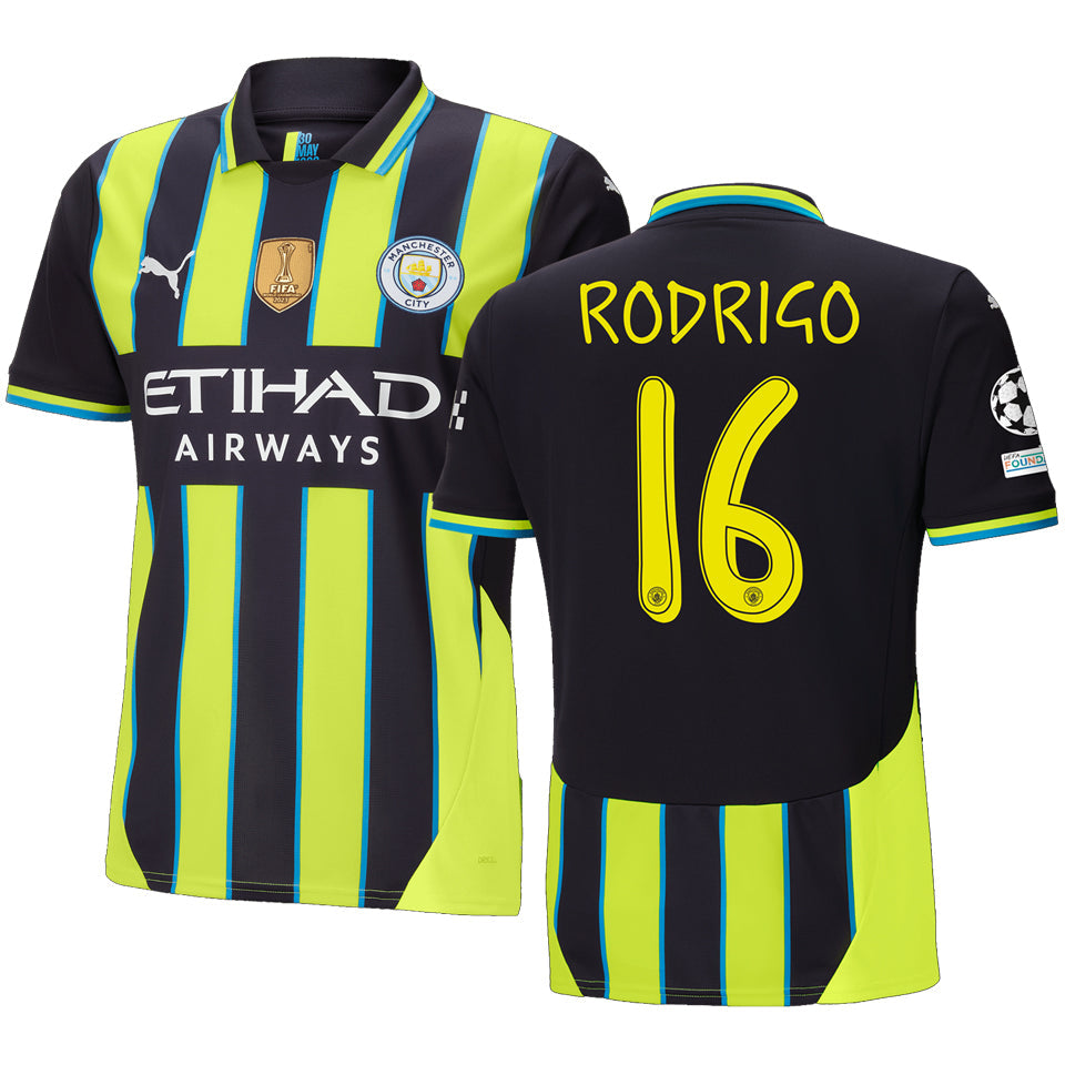 Jersey 2024/25 Manchester City Visitante Manga corta Versión Jugador