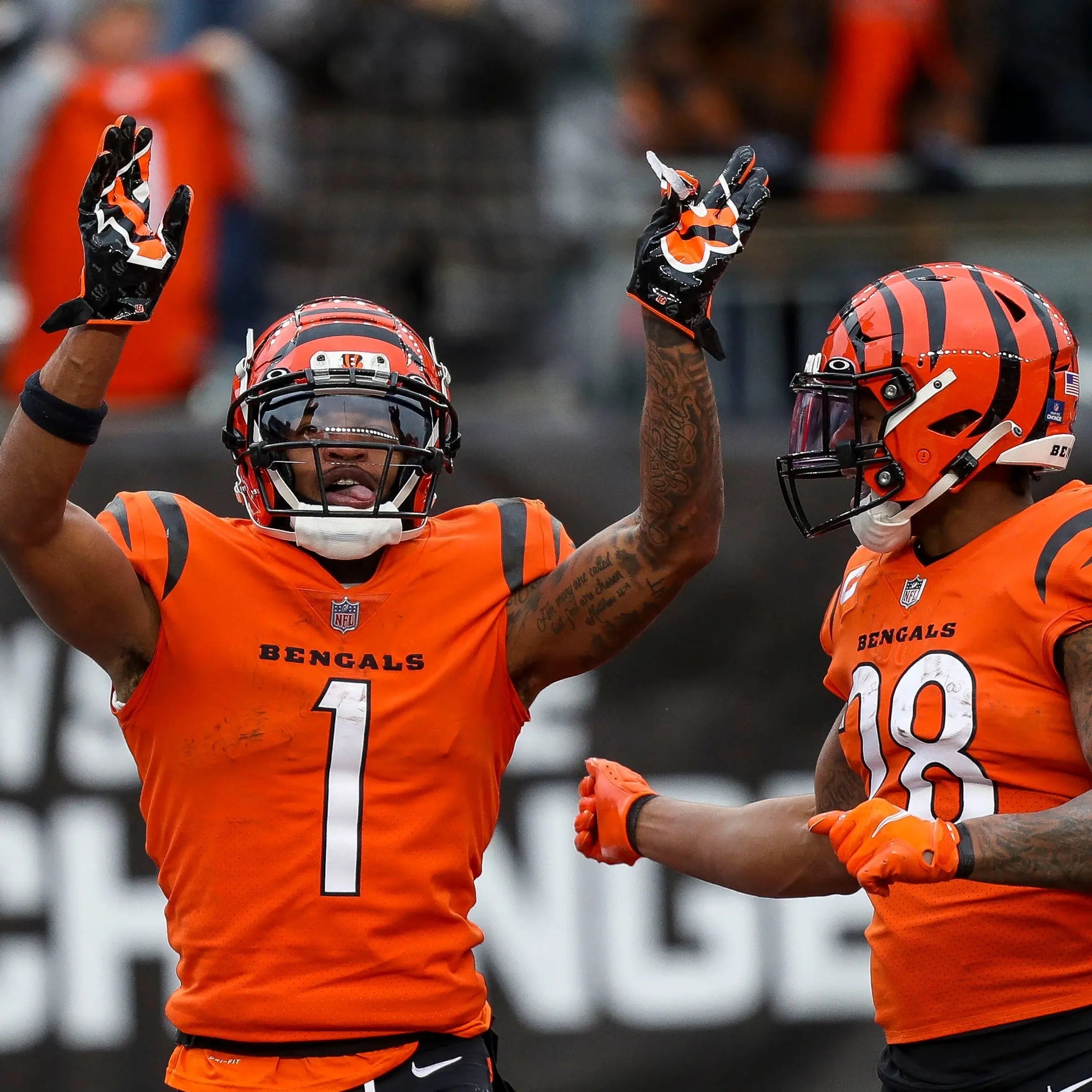 CIN Bengals Jersey Orange Jersify