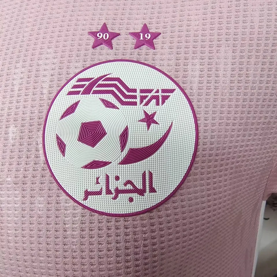 2024 Algeria Pink Especial Versión Jugador Selecciones