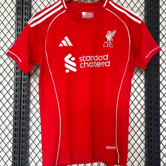 Jersey 2025/26 Liverpool Local Manga corta Versión Fan
