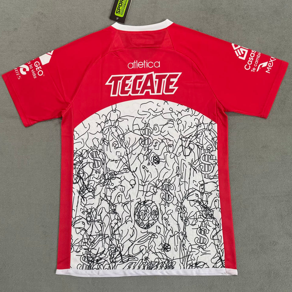 Jersey 2025 Tijuana Especial Manga corta Versión Fan