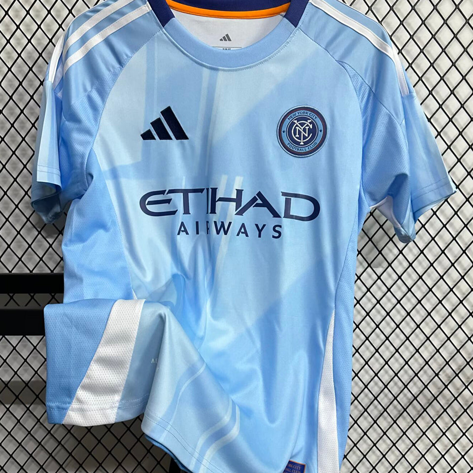 Jersey 2025/26 New York City Local Manga corta Versión Fan