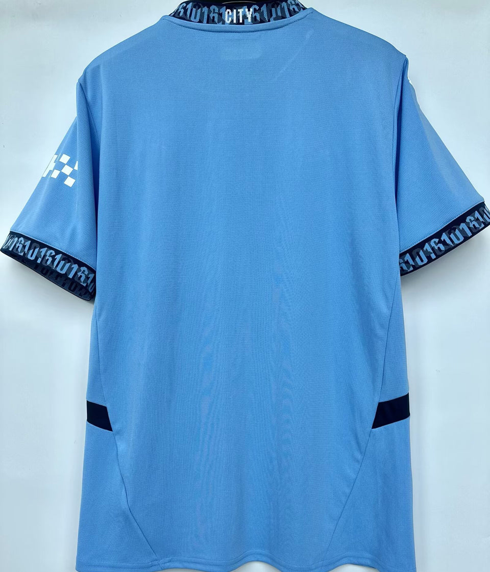 Jersey 2024/25 Manchester City Local Manga corta Versión Fan