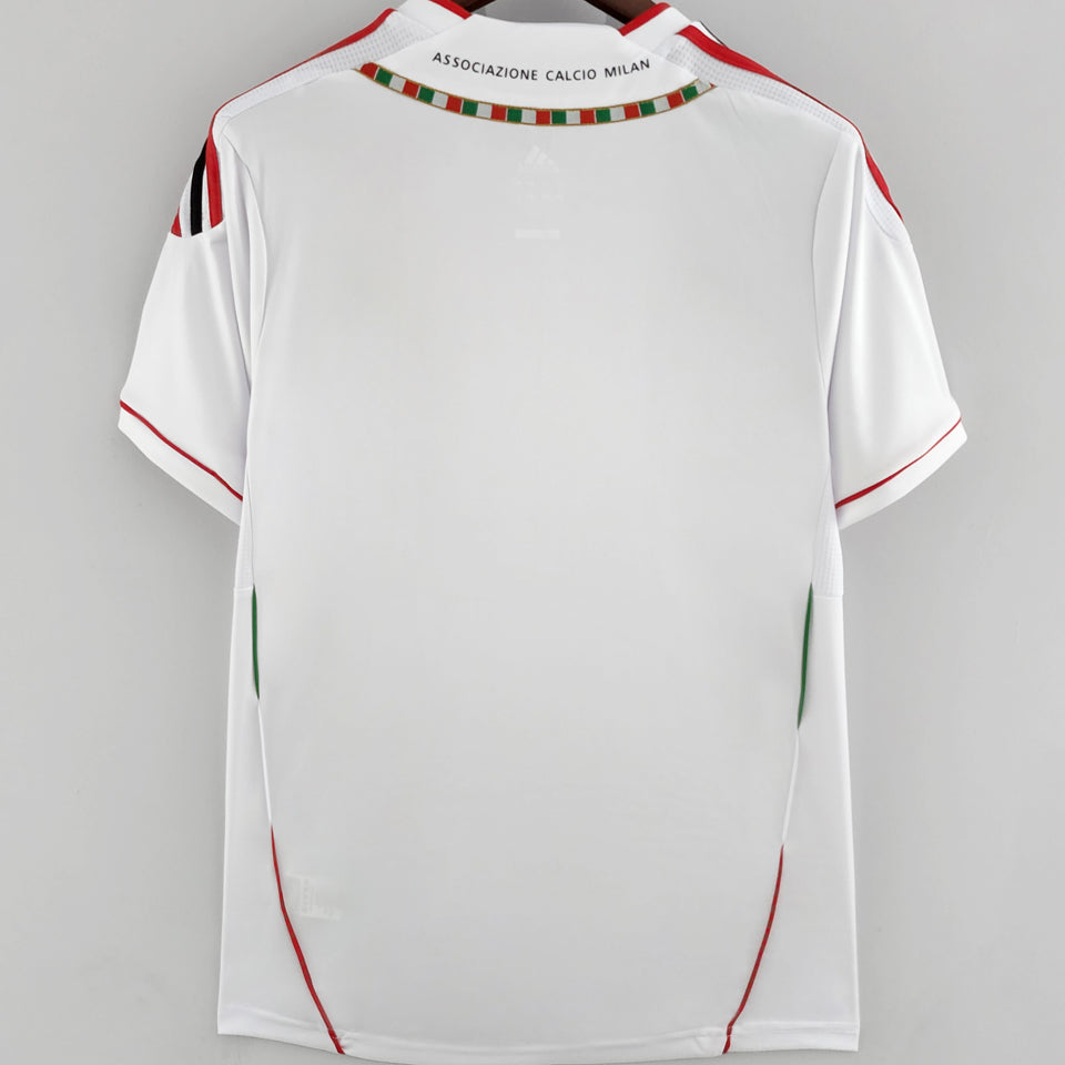 Jersey 2011/12 AC Milan Visitante Manga corta Versión Fan Retro