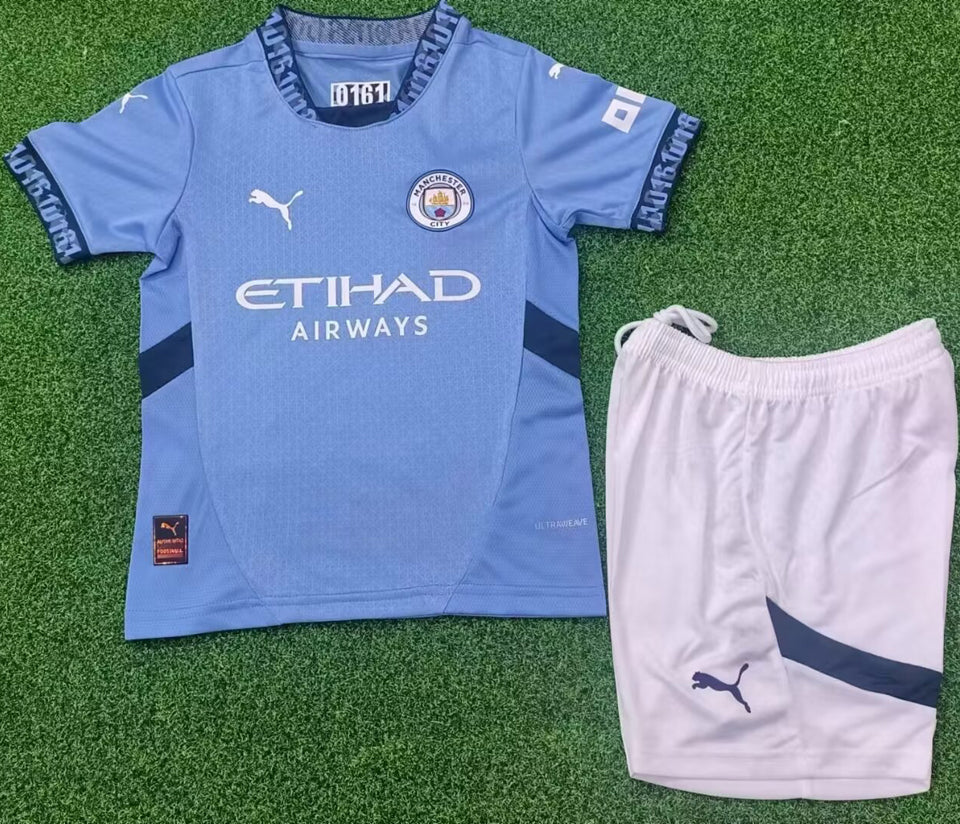 Jersey 2024/25 Manchester City Local Manga corta Versión Jugador