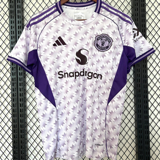 Jersey 2025/26 Manchester United Visitante Manga corta Versión Fan
