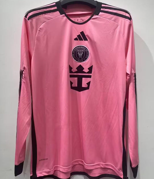 Jersey 2024/25 Inter Miami Local Manga larga Versión Fan
