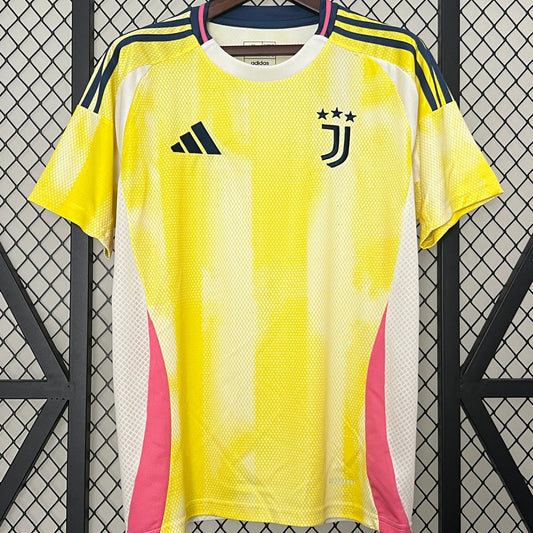 Jersey 2024/25 Juventus Visitante Manga corta Versión Fan