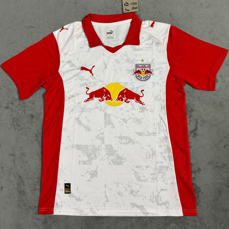 Jersey 2025/26 New York  Bull Local Manga corta Versión Fan
