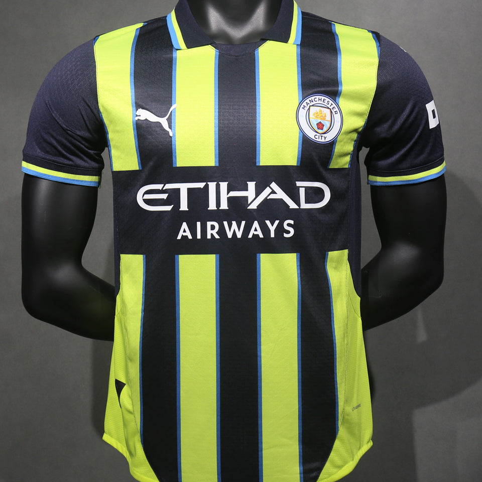 Jersey 2024/25 Manchester City Visitante Manga corta Versión Jugador
