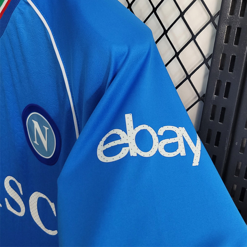 Jersey 2023/24 Napoli Local Manga corta Versión Fan