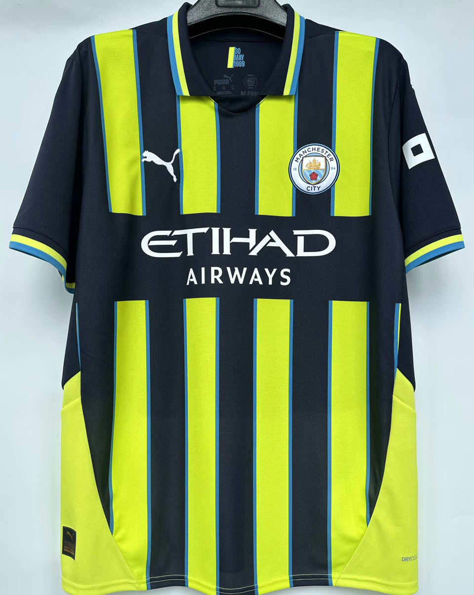 Jersey 2024/25 Manchester City Visitante Manga corta Versión Fan