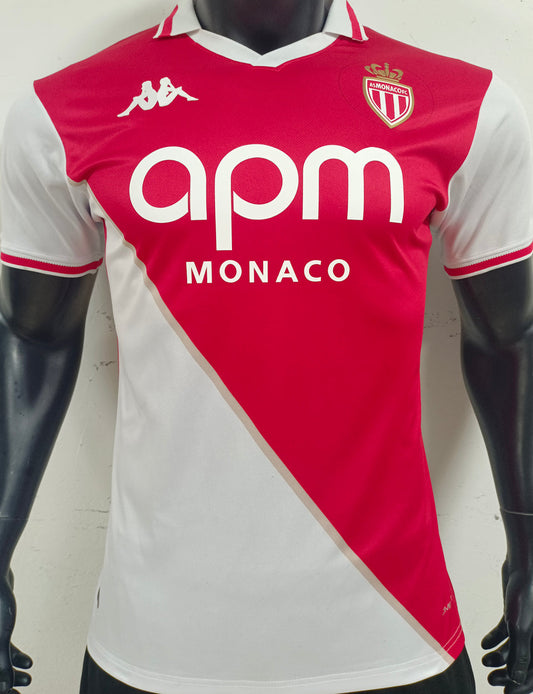 Jersey 2024/25 Monaco Local Manga corta Versión Jugador