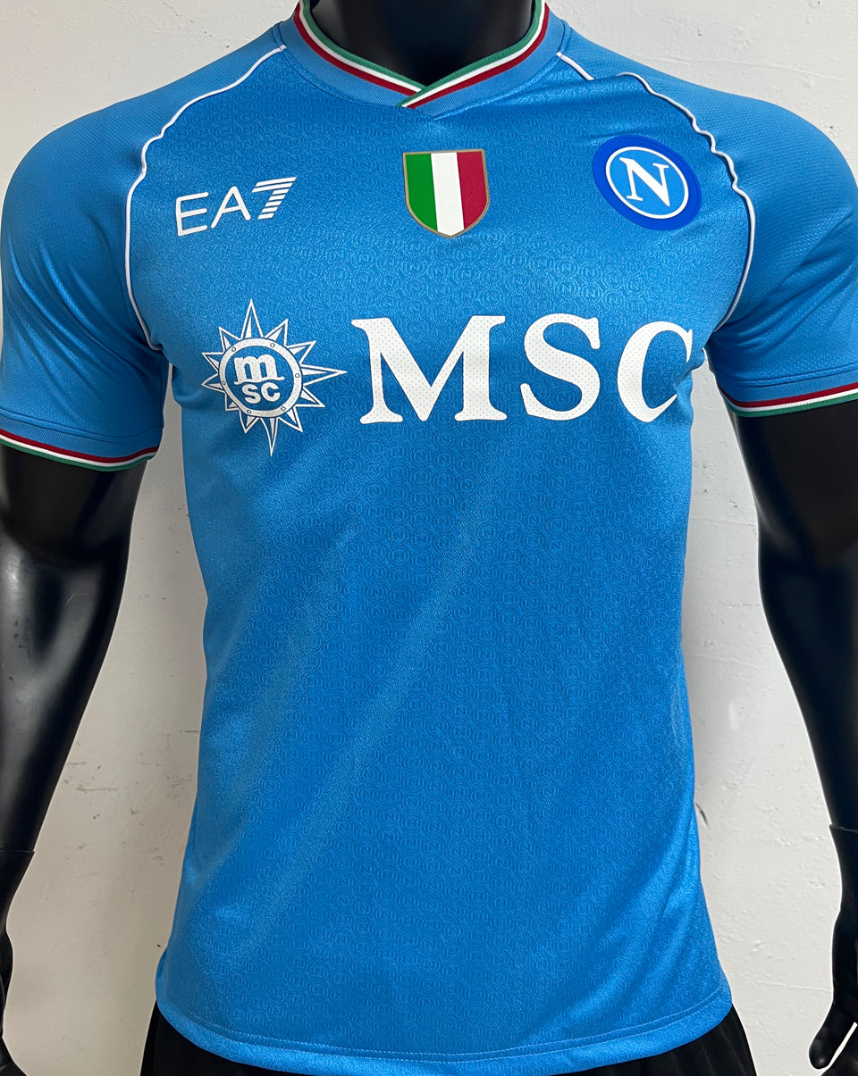 Jersey 2023/24 Napoli Local Manga corta Versión Jugador