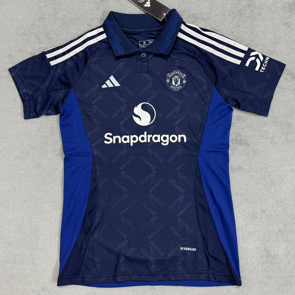 Jersey 2024/25 Manchester United Visitante Manga corta Mujer