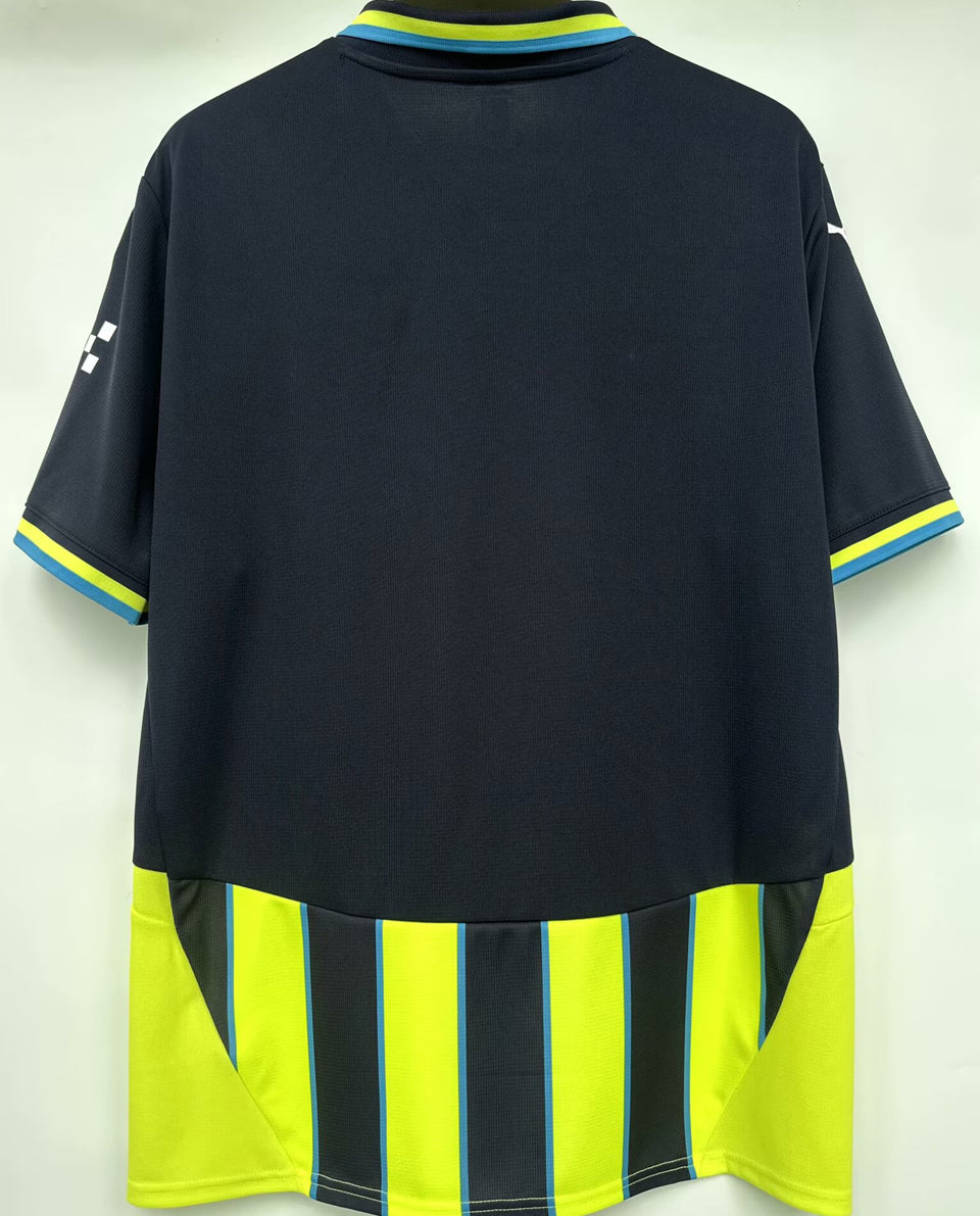 Jersey 2024/25 Manchester City Visitante Manga corta Versión Fan