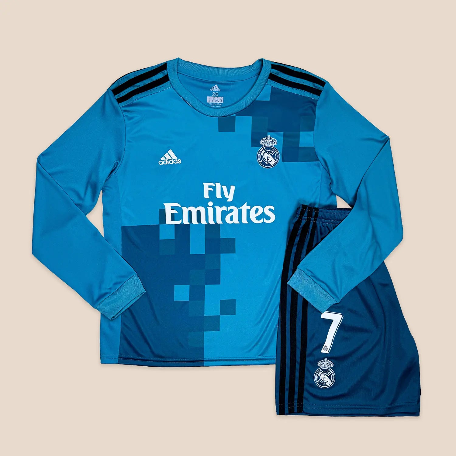 Real Madrid 2017/18 Tercera para Niños Jersify