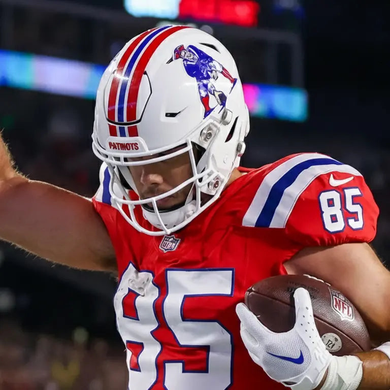 NE Patriots Jersey Red Jersify