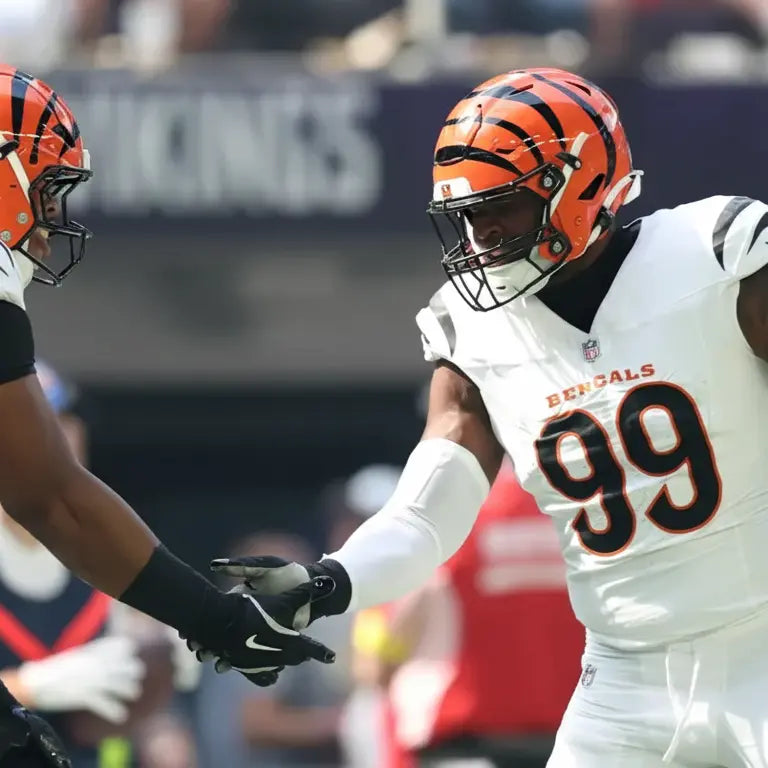 CIN Bengals Jersey White Jersify