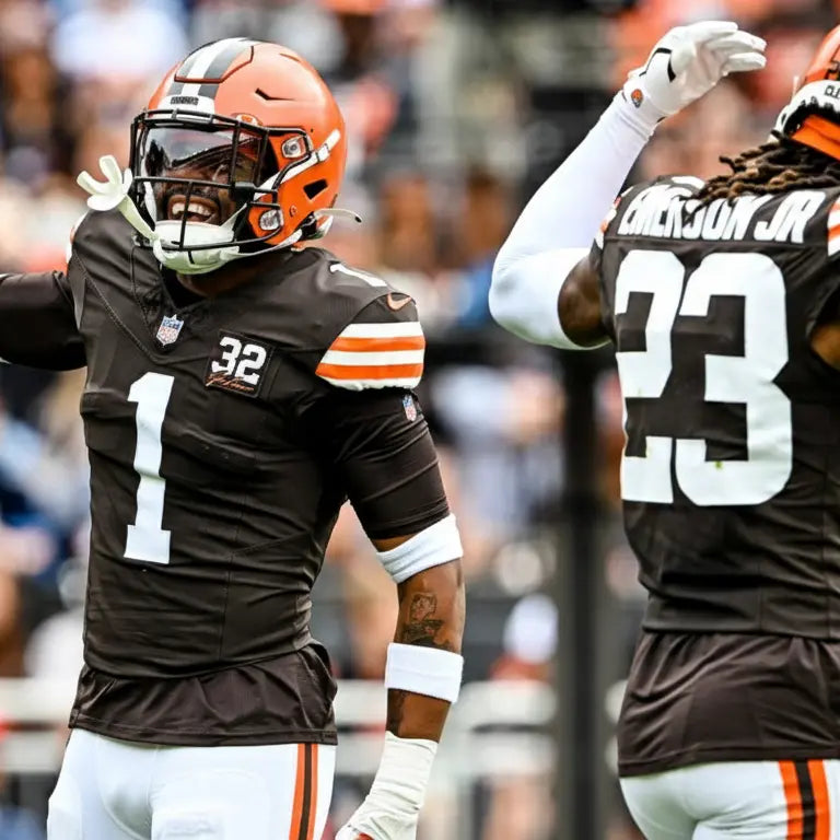 CLE Browns Jersey Brown Jersify