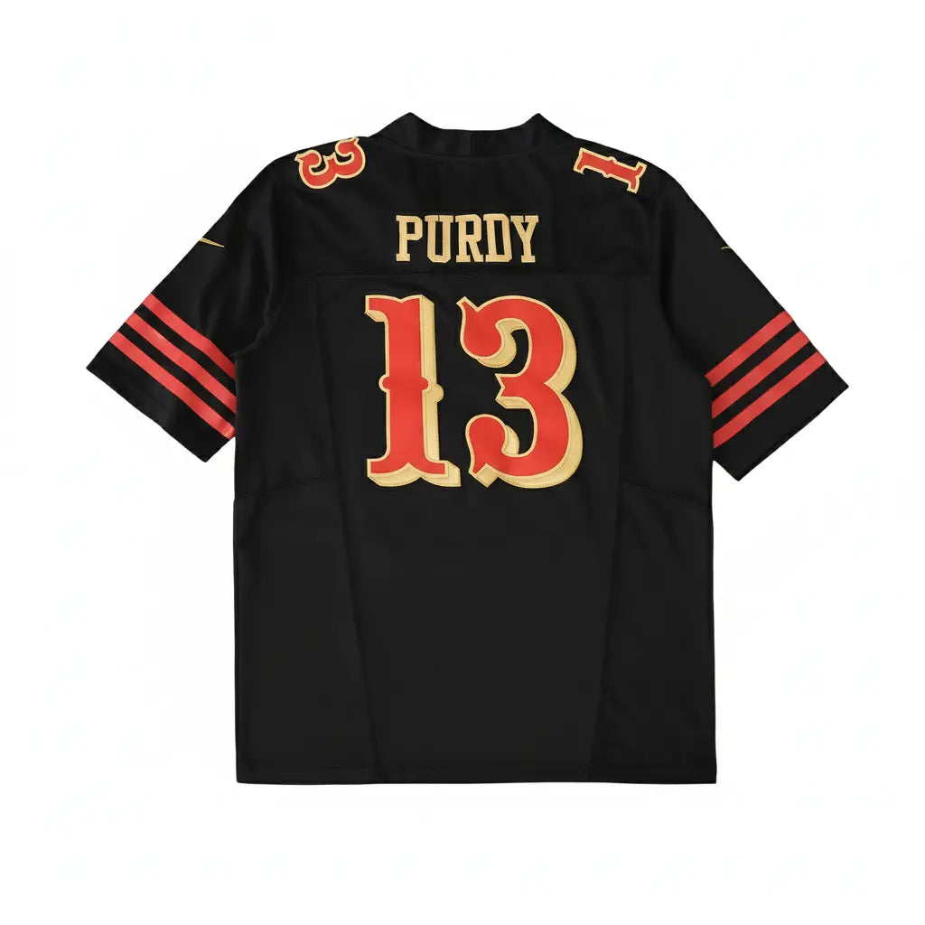 SF 49ers Jersey Black Jersify