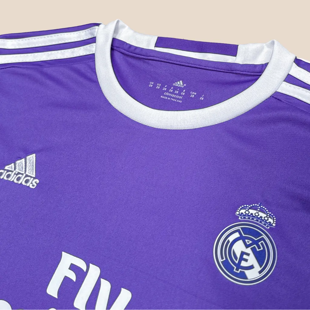 Real Madrid 2016/17 Visitante para Niños Jersify