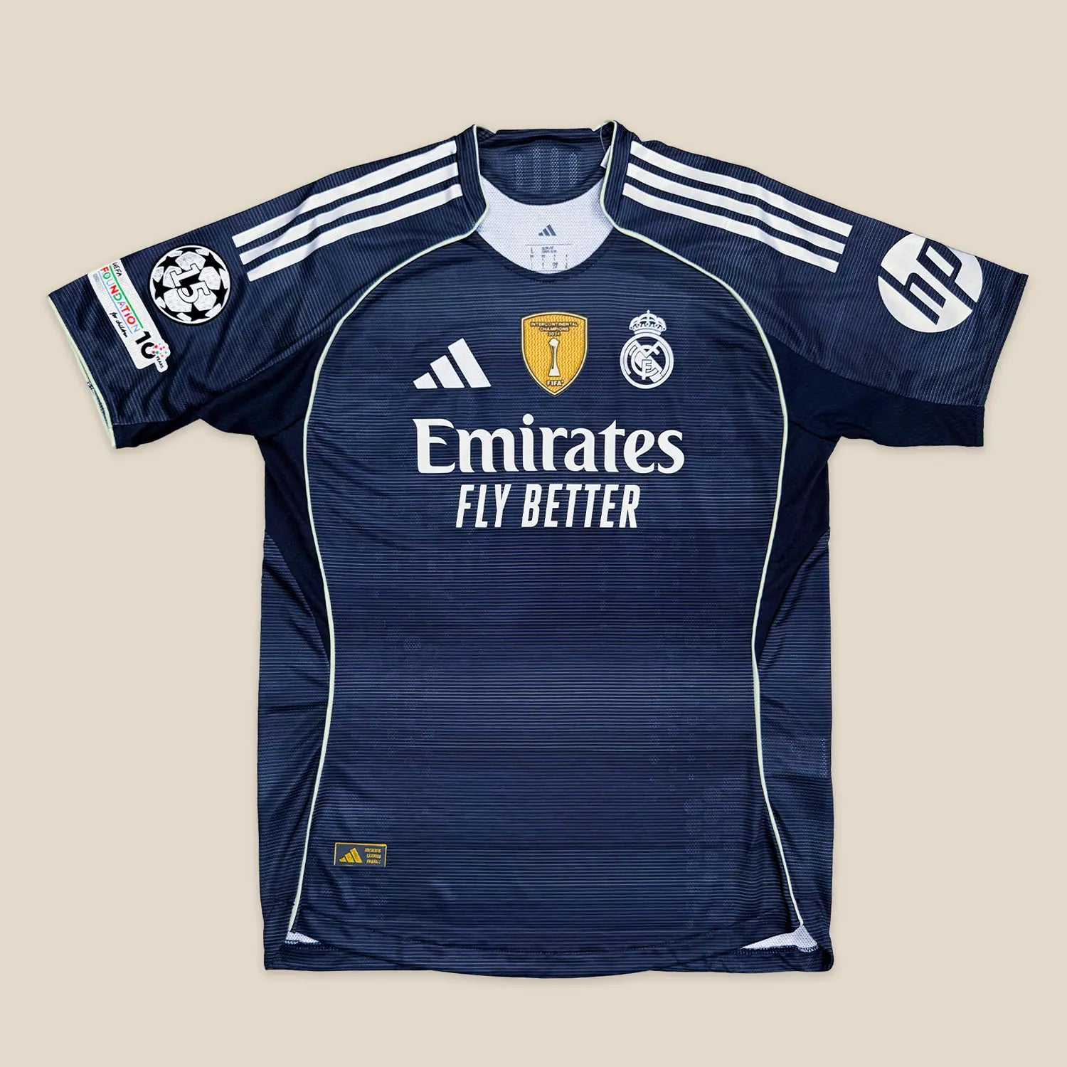 Real Madrid 2025/26 Visitante Versión Jugador Jersify