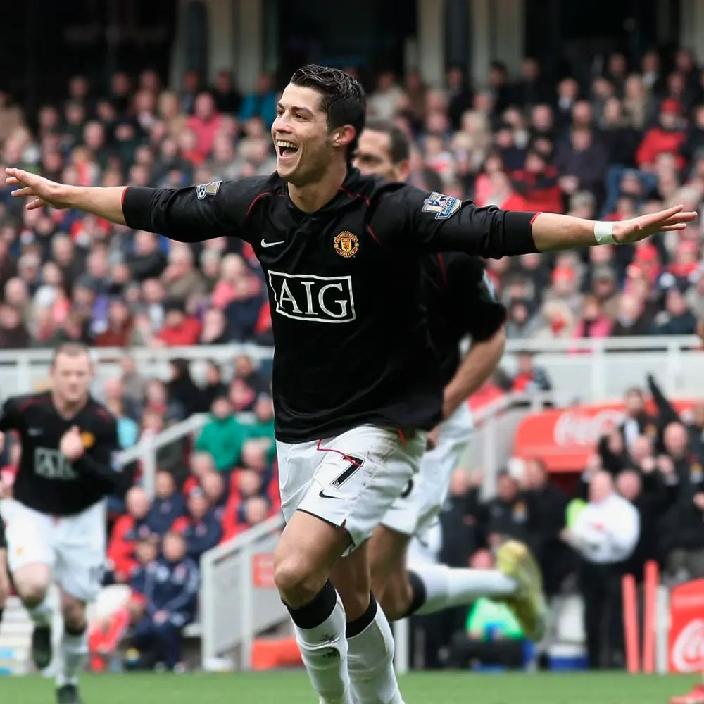 Manchester United 2007/08 Visitante para Niños Jersify