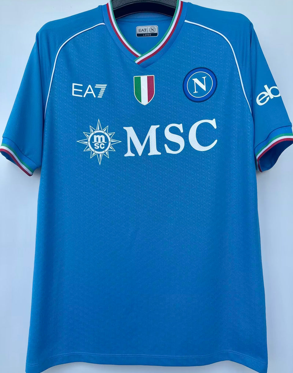 Jersey 2023/24 Napoli Local Manga corta Versión Jugador