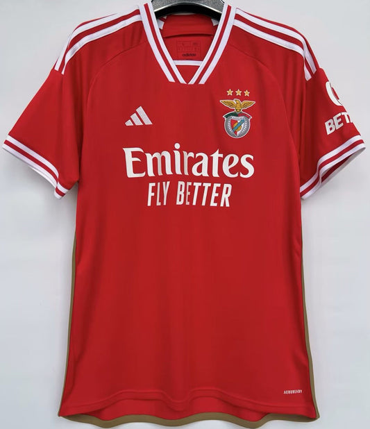 Jersey 2023/24 Benfica Local Manga corta Versión Fan