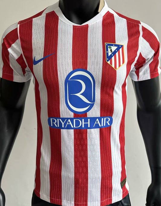 Jersey 2025/26 Atletico de Madrid Local Manga corta Versión Jugador