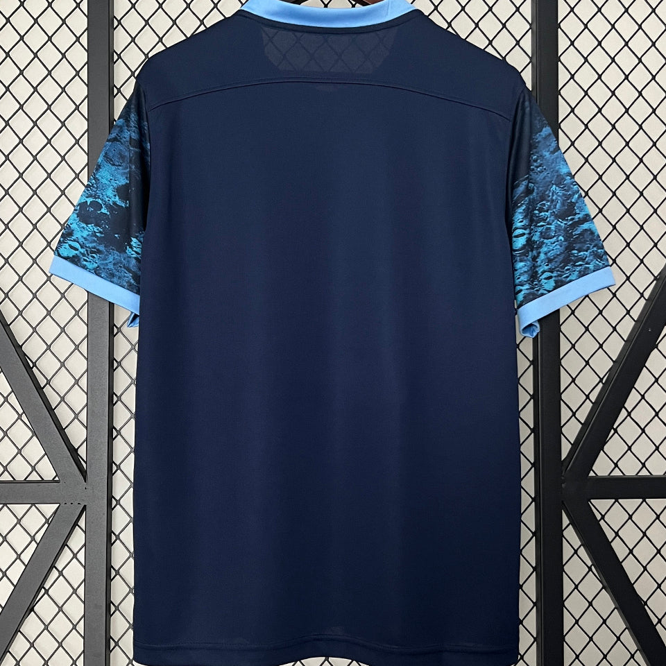 Jersey 2015/16 Manchester City Visitante Manga corta Versión Fan Retro