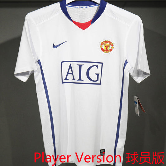 09 Manchester United Jugador 2008/20 Visitante