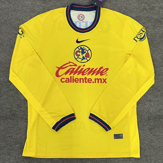 Jersey 2024/25 Club America Local Manga larga Versión Fan