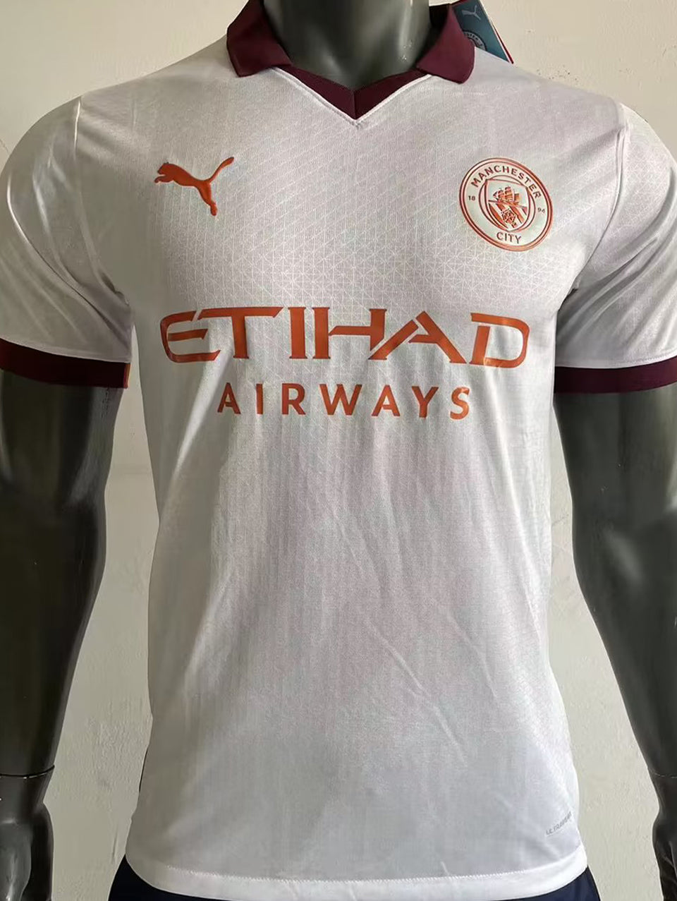 Jersey 2023/24 Manchester City Visitante Manga corta Versión Jugador