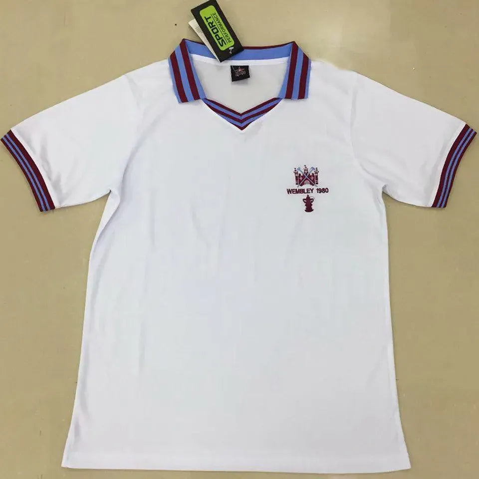 Jersey 1980 West Ham Especial Manga corta Retro
