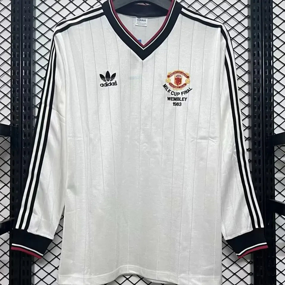 Jersey 1983 Manchester United Especial Manga larga Retro
