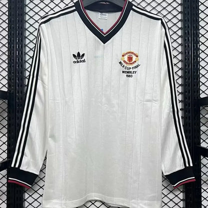 Jersey 1983 Manchester United Especial Manga larga Retro