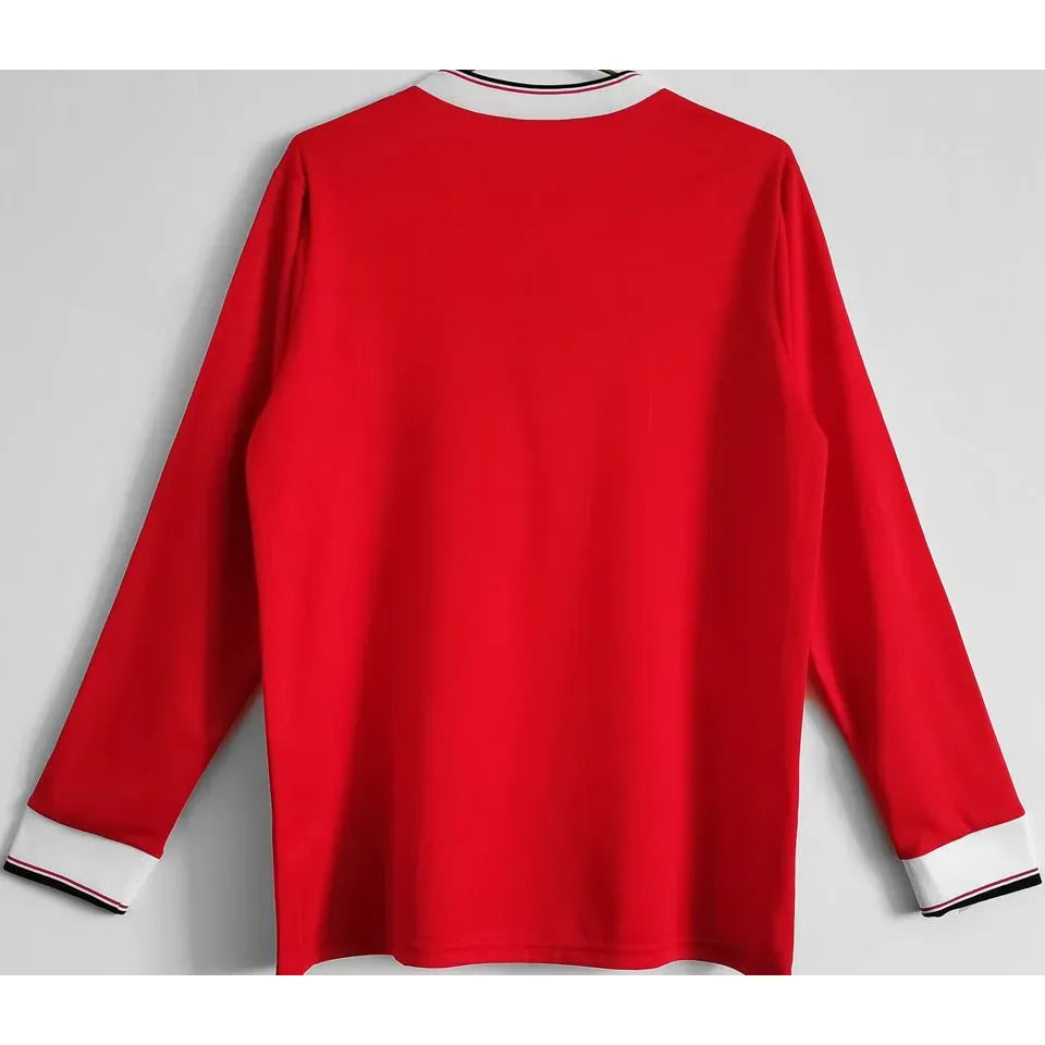 Jersey 1983 Manchester United Local Manga larga Retro