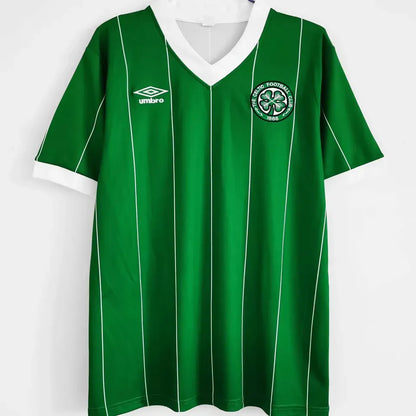 Jersey 1984/1986 Celtic Visitante Manga corta Retro