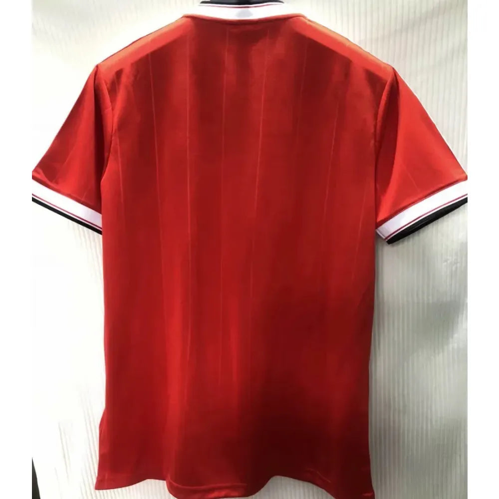 Jersey 1984 Manchester United Local Manga corta Retro