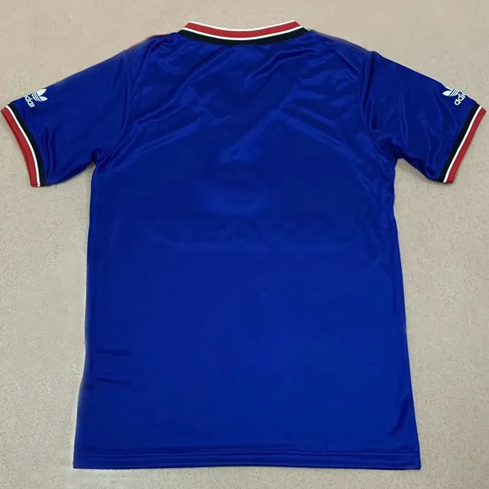 Jersey 1984 Manchester United Visitante Manga corta Retro
