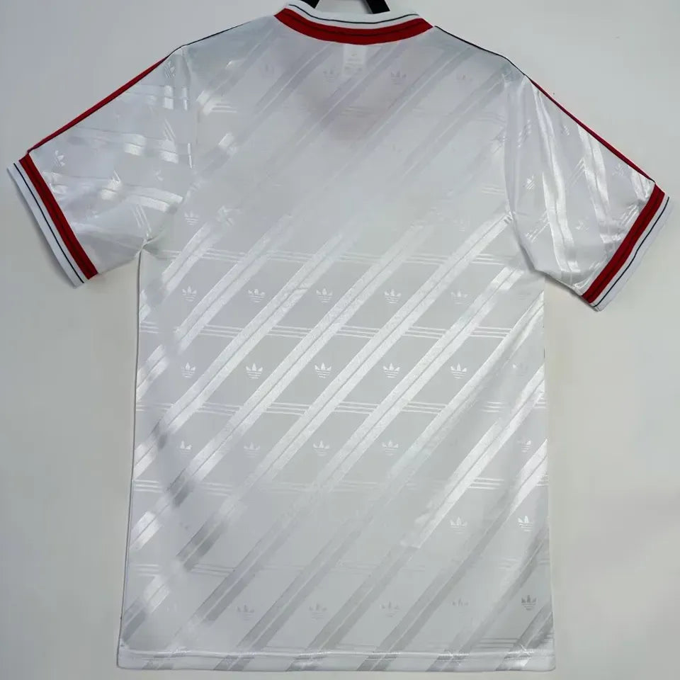 Jersey 1986 Manchester United Visitante Manga corta Retro