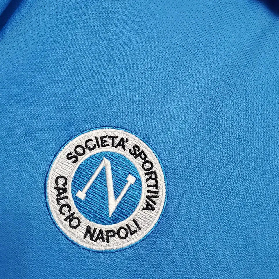 Jersey 1988/89 Napoli Local Manga corta Retro